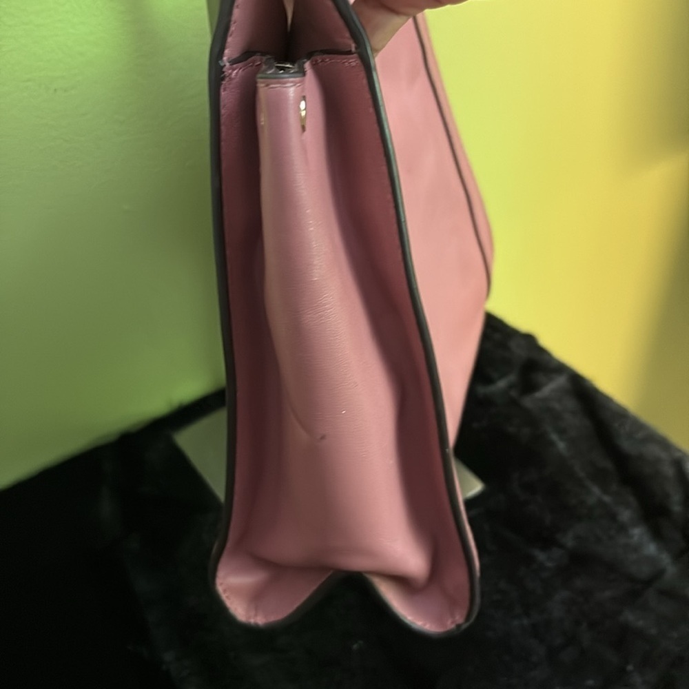 Michael Kors Whitney Rose Leather Shoulder Bag - Picture 5 of 15